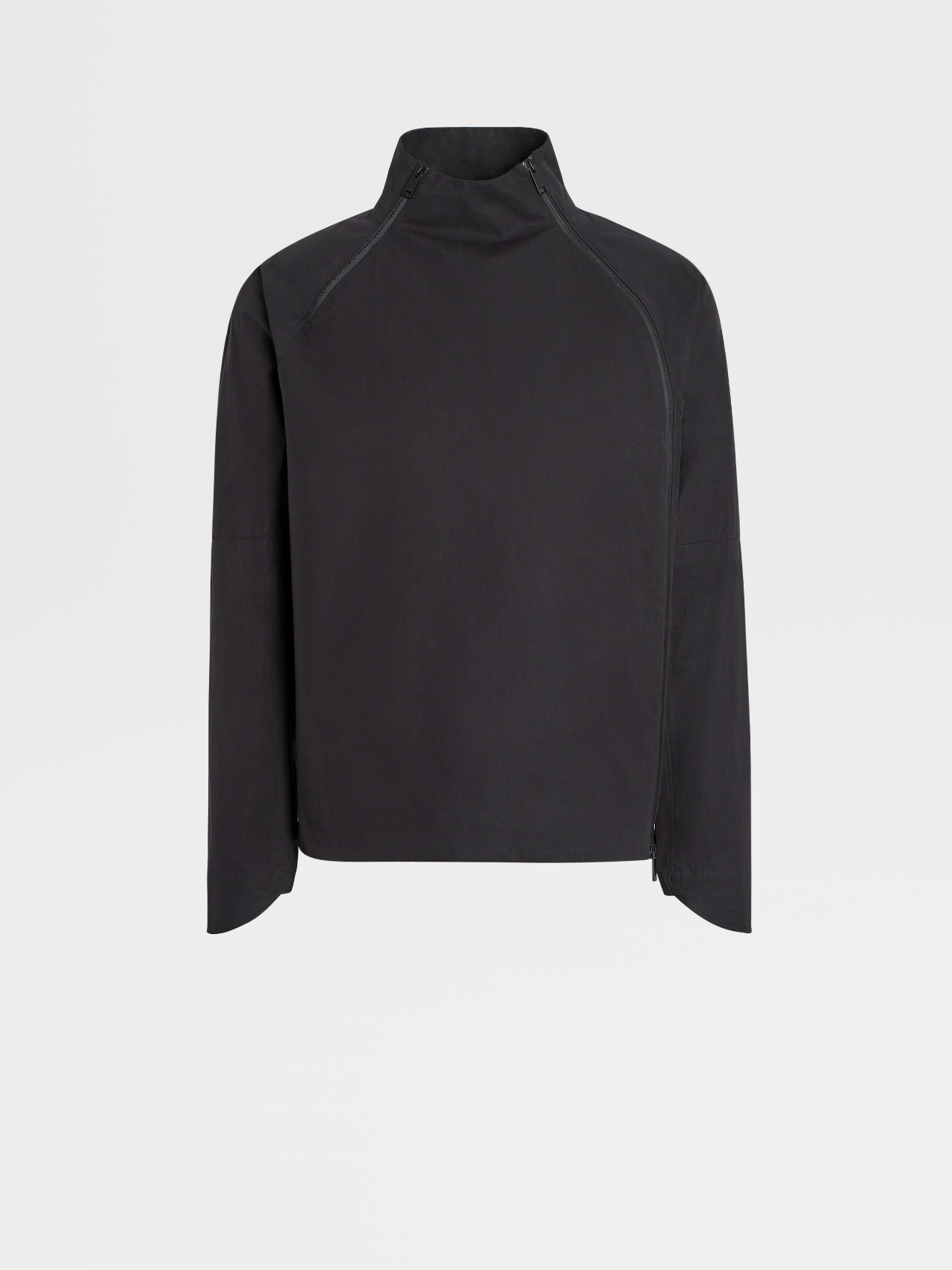 Black Pure Cotton Overshirt
